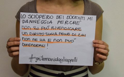 #giùlemanidagliappelli: l’Udu lancia una fotopetizione contro lo sciopero dei docenti